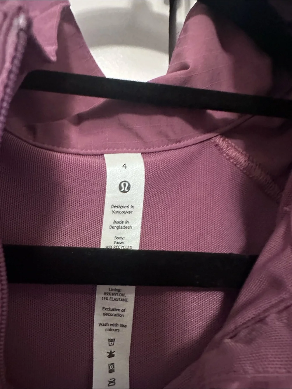 lululemon athletica Plum Lightweight Half-Zip Utility Jacket